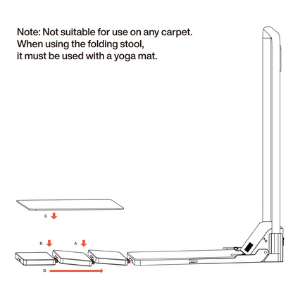Speediance Pilates Kit setup diagram