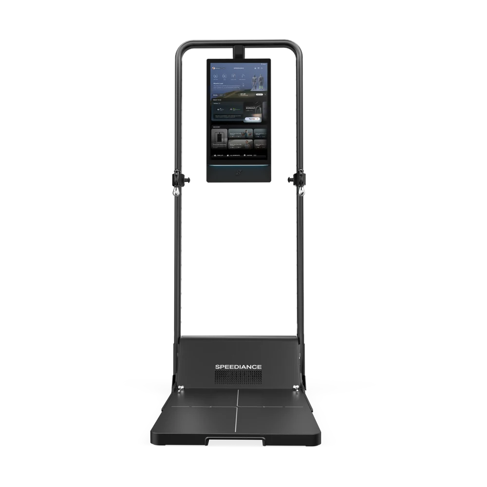 Complete Gym Monster 3 with its full touchscreen, frame and open platform visible