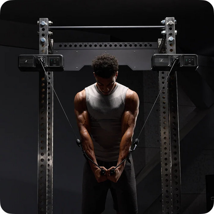 Deux Gym Nano fixés sur un rack