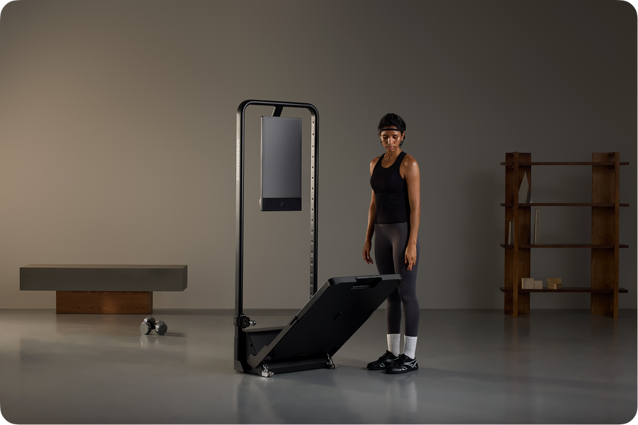 Plateforme pliable à fermeture douce