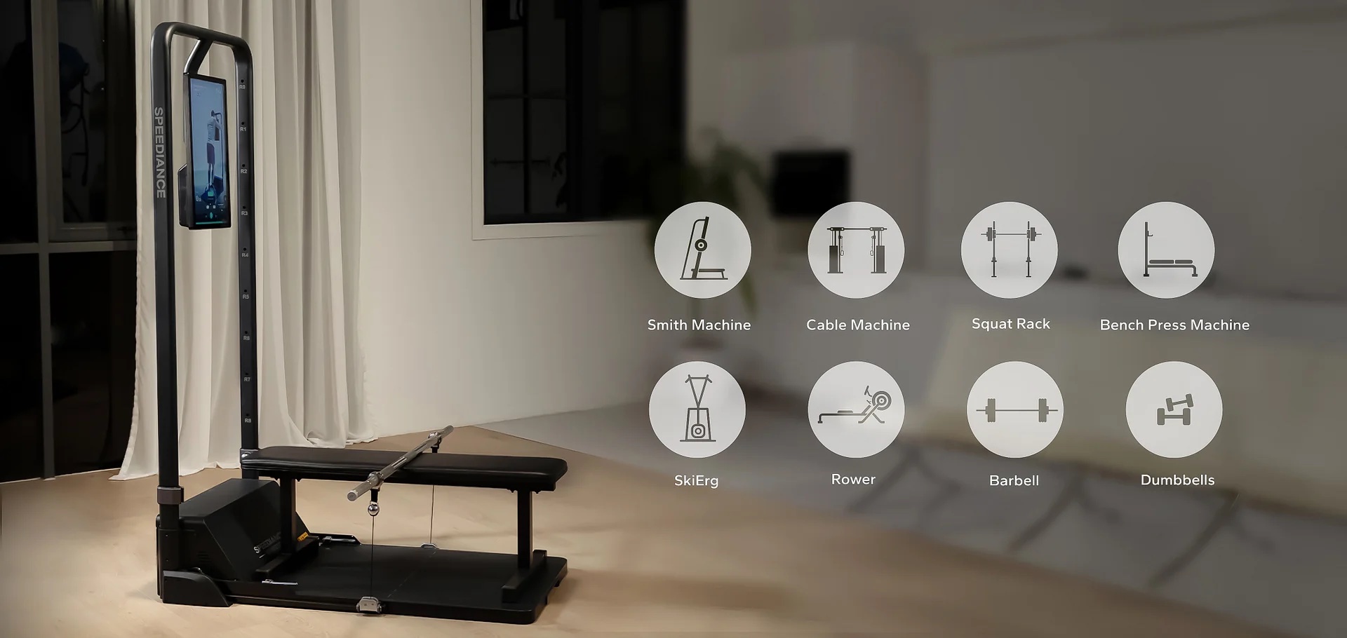 speediance home gym connecté